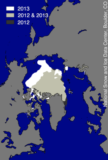 September 2013 Arctic Sea ice