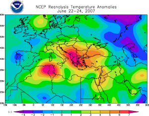 South Europe Heat Wave