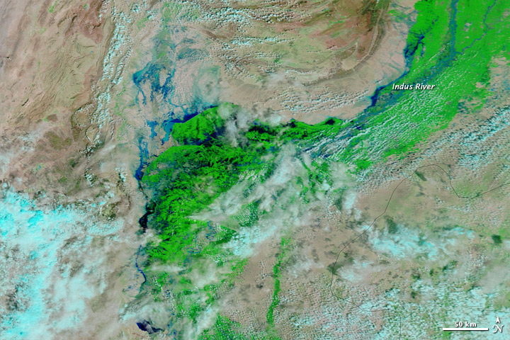 Central Pakistan Flooding on 13 September 2012