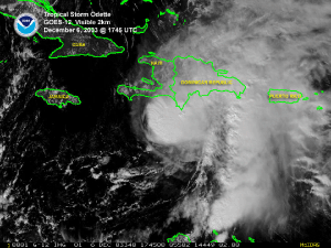 Click Here for a satellite image of TS Odette