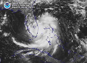 Satellite Image of Katrina