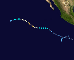 Hurricane Hernan Track