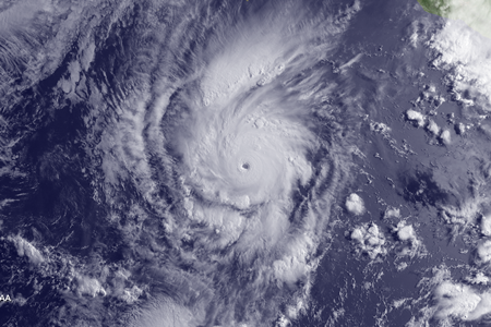 Hurricane Amanda Satellite Image